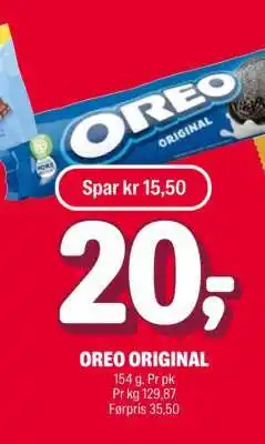 Coop Extra OREO ORIGINAL tilbud