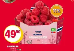 Coop Extra bringebær tilbud