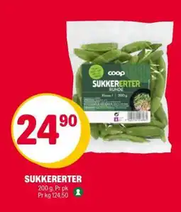 Coop Extra Sukkererter tilbud