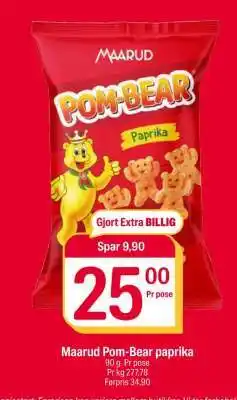 Coop Extra Maarud Pom-Bear paprika tilbud