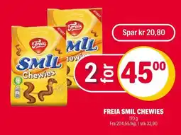 Coop Extra FREIA SMIL CHEWIES tilbud