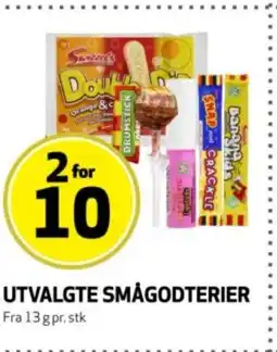 Bunnpris Utvalgte smågodterier tilbud
