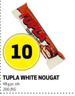 Bunnpris Tupla white nougat tilbud