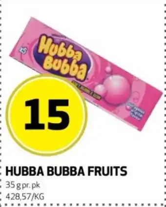 Bunnpris Hubba Bubba fruits tilbud