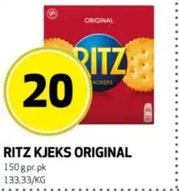 Bunnpris Ritz kjeks original tilbud