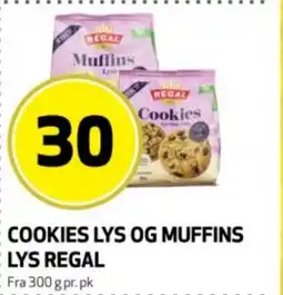 Bunnpris Cookies lys og muffins lys Regal tilbud