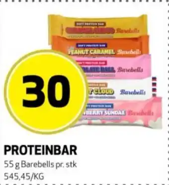 Bunnpris Barebells Proteinbar tilbud