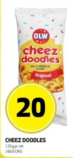 Bunnpris Cheez doodles tilbud