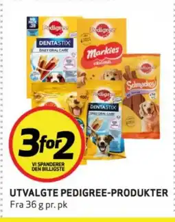 Bunnpris Utvalgte Pedigree-produkter tilbud