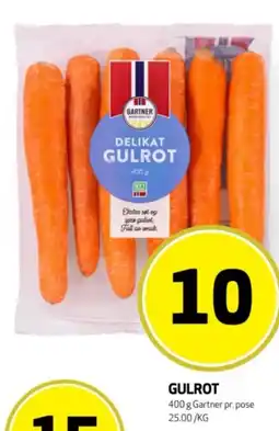 Bunnpris Gulrot tilbud
