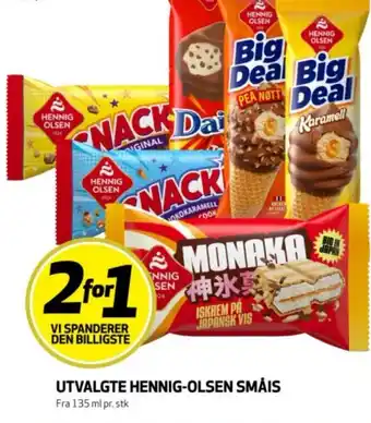 Utvalgte Hennig-olsen småis