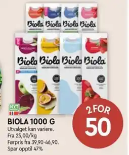 Coop Mega Biola tilbud