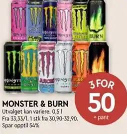 Coop Mega Monster & Burn tilbud