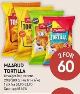 Coop Mega Maarud tortilla tilbud