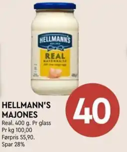Coop Mega Hellmann's majones tilbud