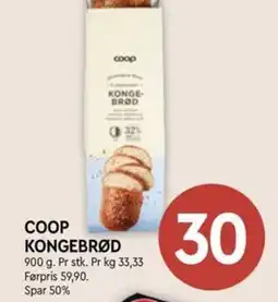 Coop Mega Coop kongebrød tilbud