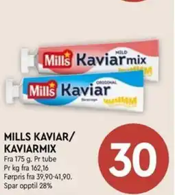 Coop Mega Mills kaviar/ kaviarmix tilbud
