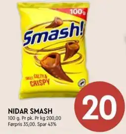 Coop Mega Nidar smash tilbud