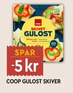 Coop Mega Coop gulost skiver tilbud
