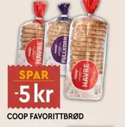 Coop Mega Coop favorittbrød tilbud