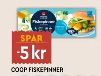 Coop Mega Coop fiskepinner tilbud