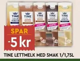Coop Mega Tine lettmelk med smak tilbud