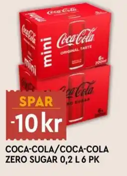 Coop Mega Coca-Cola/ Coca-Cola zero sugar tilbud