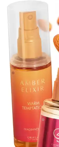 Oriflame Amber Elixir Warm Temptation Fragrance Mist tilbud