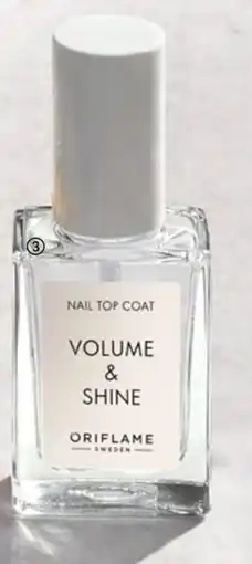Oriflame Nail Top Coat - Volume & Shine tilbud