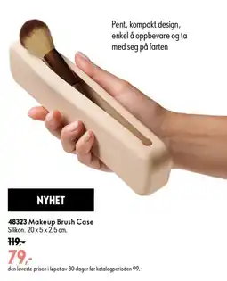 Oriflame Makeup Brush Case tilbud