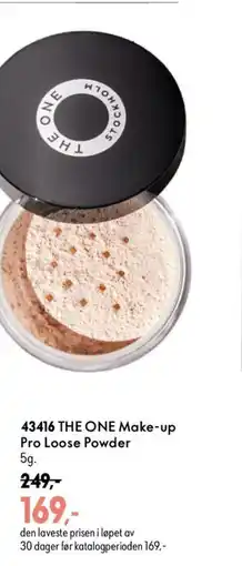 Oriflame THE ONE Make-up Pro Loose Powder tilbud