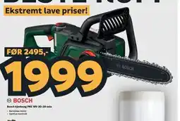 Megaflis Bosch kjedesag PKE 18V-30-28 solo tilbud