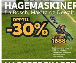 Megaflis Bosch hekksaks universal 18-50 18v 1x2,5ah tilbud