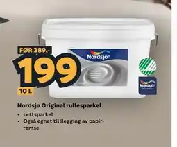 Megaflis Nordsjø Original rullesparkel tilbud