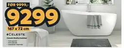 Megaflis Celeste Modica badekar tilbud