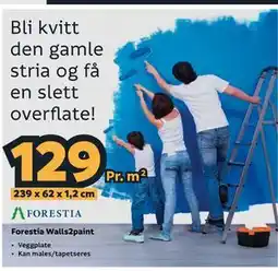 Megaflis Forestia Walls2paint tilbud