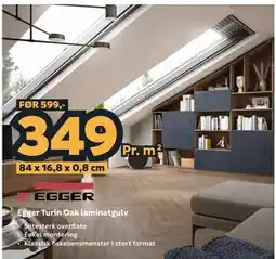 Megaflis Egger Turin Oak laminatgulv tilbud