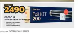 Megaflis Ebeco foil kit 200 tilbud