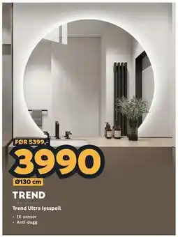 Megaflis Trend Ultra lysspeil tilbud