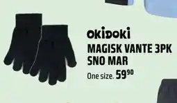 Coop Obs OKIDOKI MAGISK VANTE 3PK SNO MAR tilbud