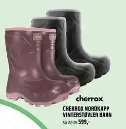 Coop Obs CHERROX NORDKAPP VINTERSTØVLER BARN tilbud