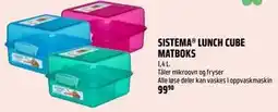 Coop Obs SISTEMA LUNCH CUBE MATBOKS tilbud