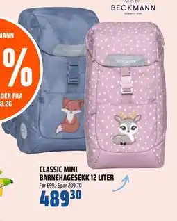 Coop Obs CLASSIC MINI BARNEHAGESEKK 12 LITER tilbud