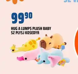 Coop Obs HUG A LUMPS PLUSH BABY S2 PLYSJ KOSEDYR tilbud