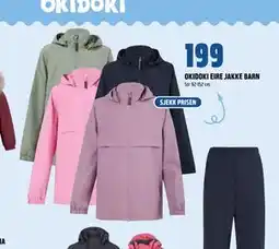 Coop Obs OKIDOKI EIRE JAKKE BARN tilbud
