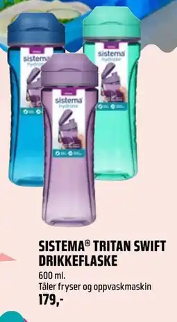 Coop Obs SISTEMA TRITAN SWIFT DRIKKEFLASKE tilbud