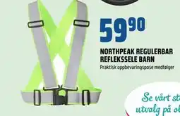 Coop Obs NORTHPEAK REGULERBAR REFLEKSSELE BARN tilbud