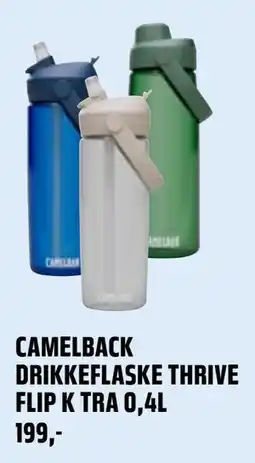 Coop Obs CAMELBACK DRIKKEFLASKE THRIVE FLIP K TRA 0,4L tilbud