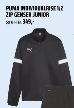 Coop Obs PUMA INDIVIDUALRISE 1/2 ZIP GENSER JUNIOR tilbud