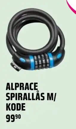 Coop Obs ALPRACE SPIRALLÅS M/ KODE tilbud
